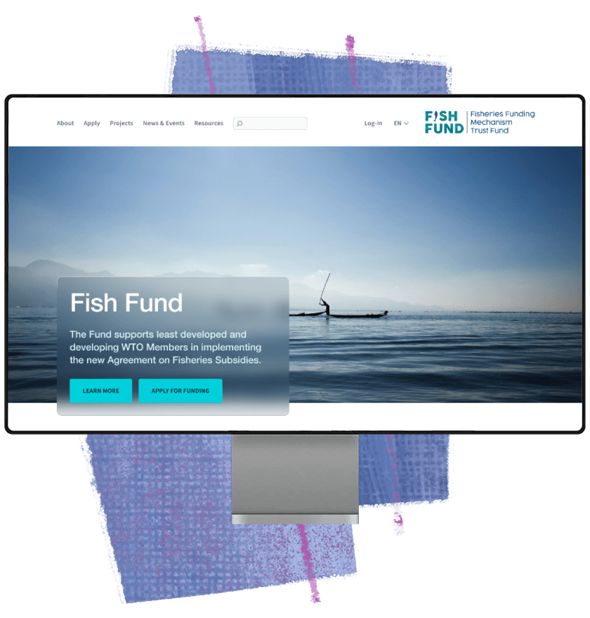 Fish Fund climate initiative website